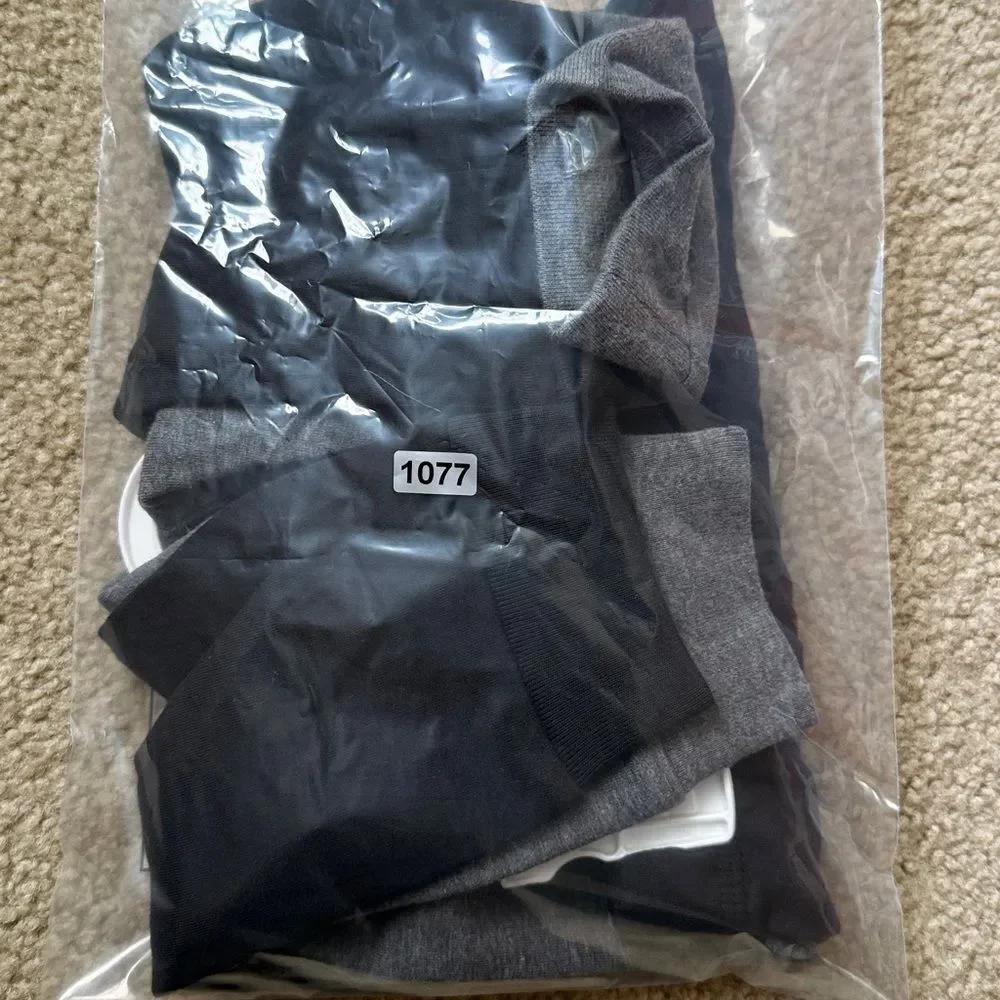Mighty goods baby boy Gray and Black Jogger Pants size 12M 2 piece